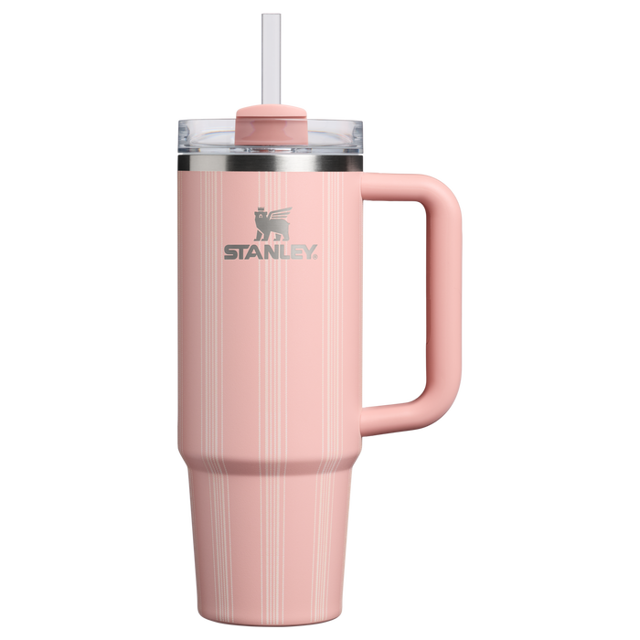 Stanley 1913 The Quencher H2.0 Flowstate™ Tumbler 30 OZ in Peach Rose Picnic Stripe