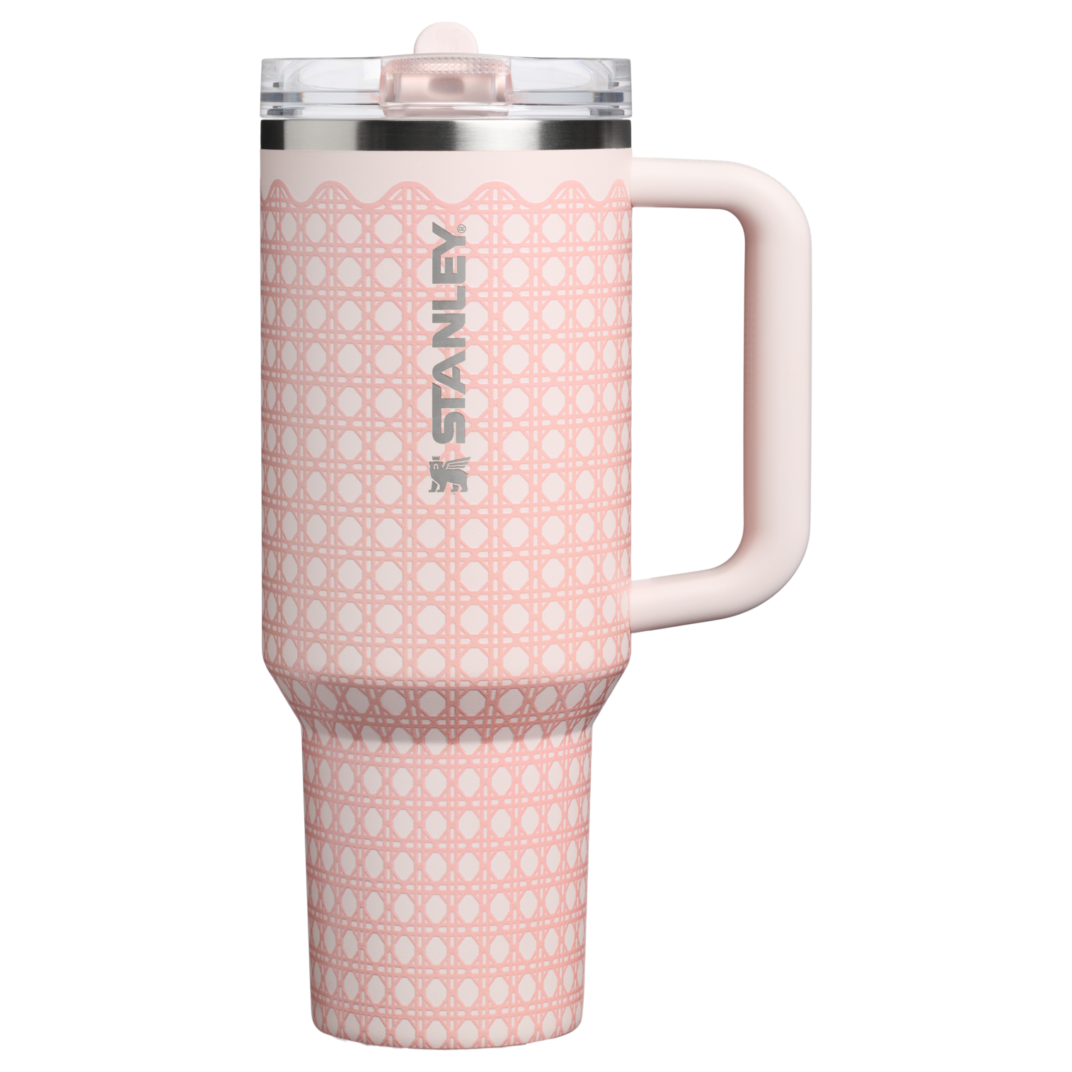 Stanley 1913 The Quencher® ProTour Flip Straw Tumbler 40 OZ in Rose Quartz Rattan