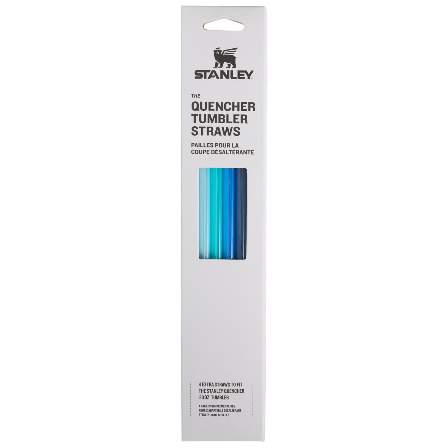 Stanley 1913 Adventure Quencher Travel Tumbler Straws 30 OZ 4-Pack in Blue | View 1