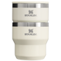 Swatch for Stanley 1913 The Stay-Hot Stacking Cup 2-Piece Set 10 OZ in Cream Gloss