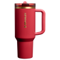 Swatch for Stanley 1913 The Cheers & Cheer Quencher ProTour Flip Straw Tumbler 40 OZ in Holly Berry Gloss