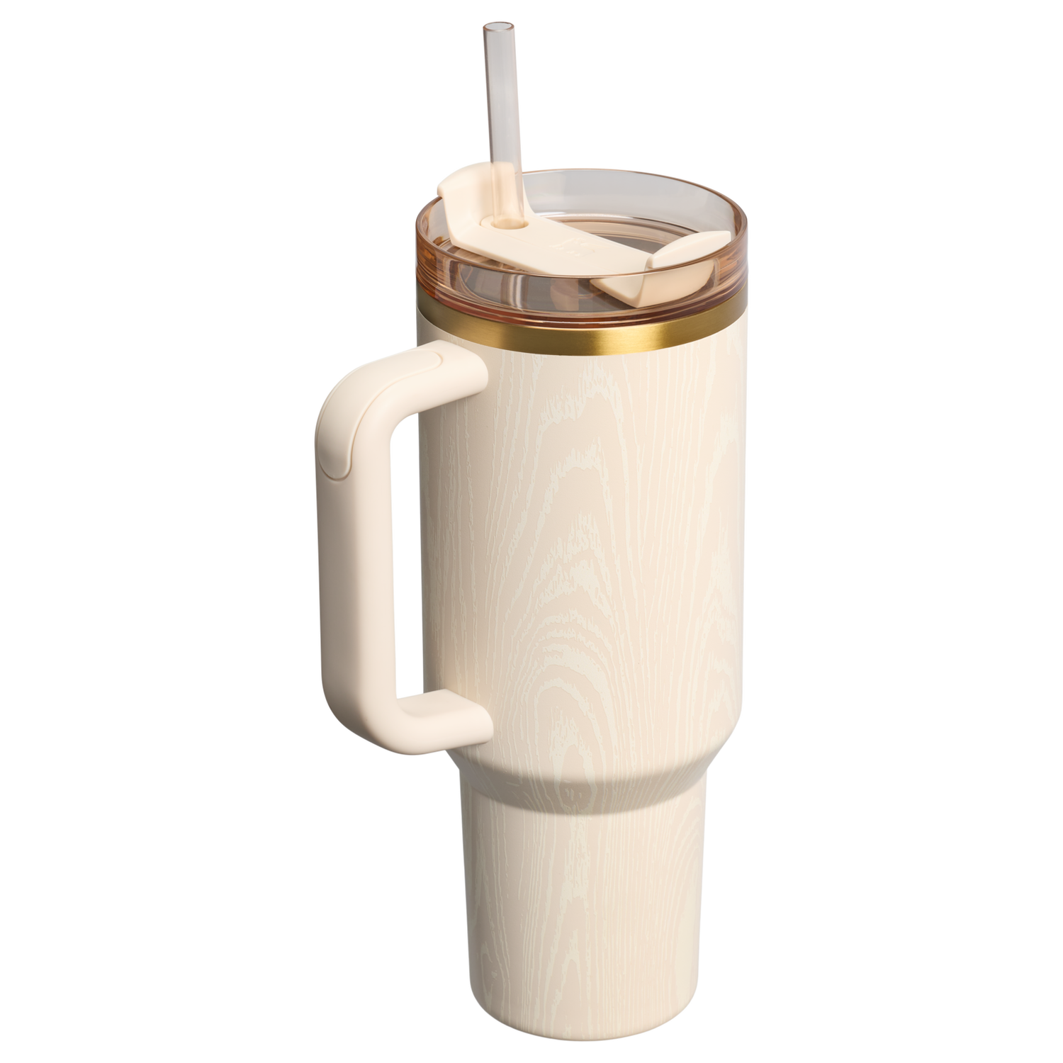 Stanley 1913 The Cheers & Cheer Quencher H2.0 Flowstate™ Tumbler 40 OZ in Birch Woodgrain | View 1