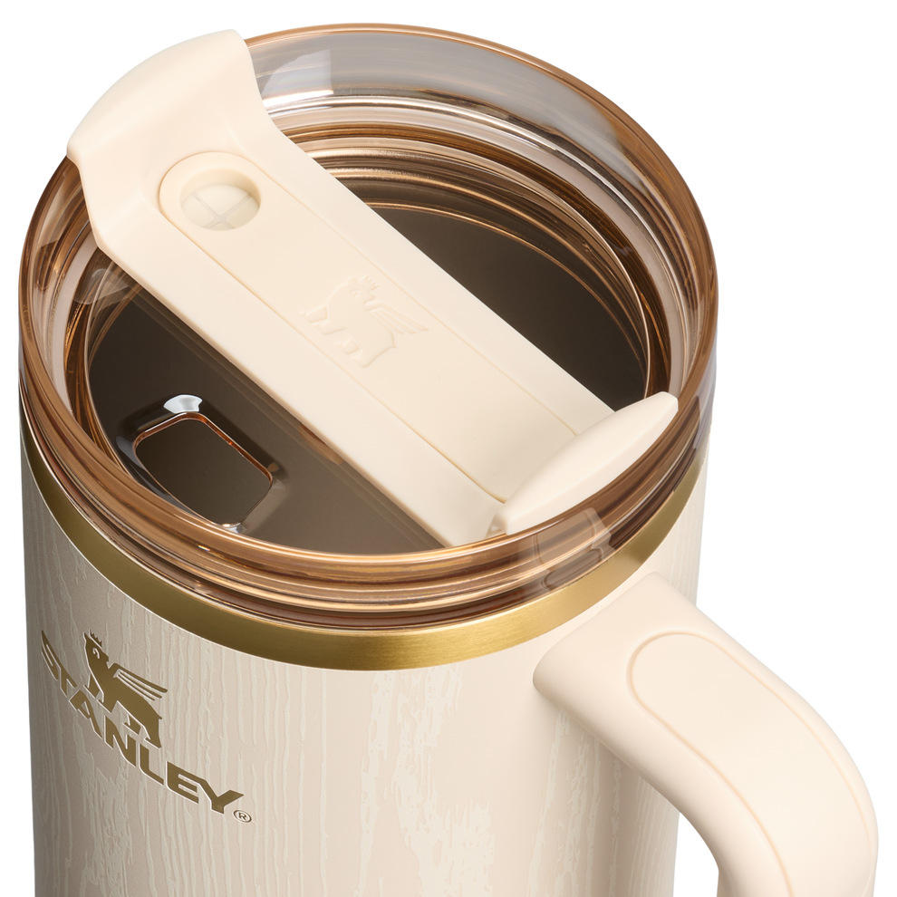 Stanley 1913 The Cheers & Cheer Quencher H2.0 Flowstate™ Tumbler 40 OZ in Birch Woodgrain