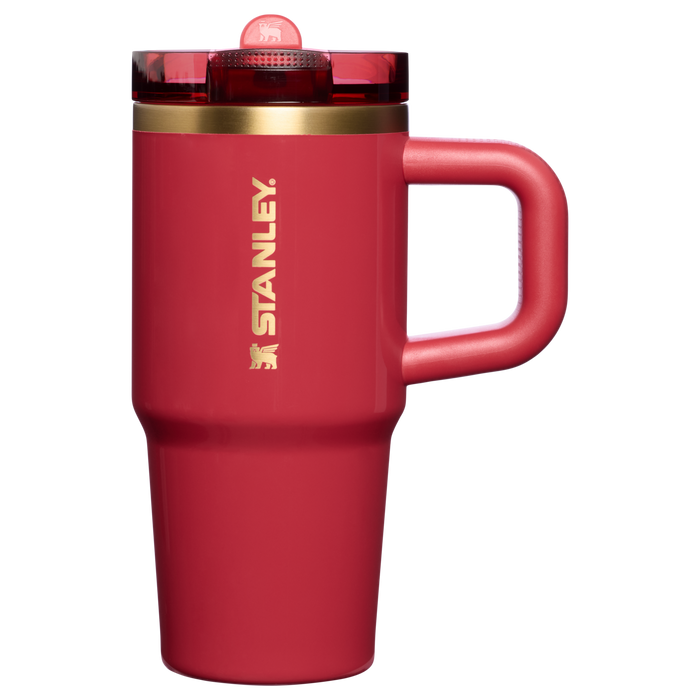 Stanley 1913 The Cheers & Cheer Quencher ProTour Flip Straw Tumbler 14 OZ in Holly Berry Gloss