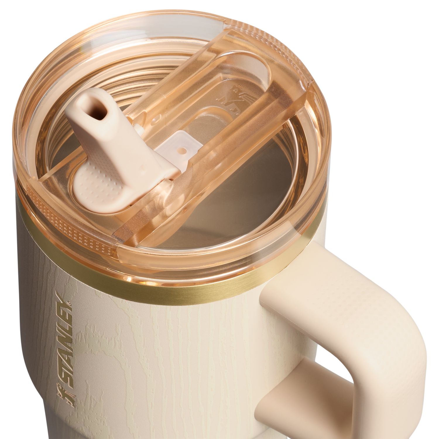 Stanley 1913 The Cheers & Cheer Quencher ProTour Flip Straw Tumbler 20 OZ in Birch Woodgrain | View 2