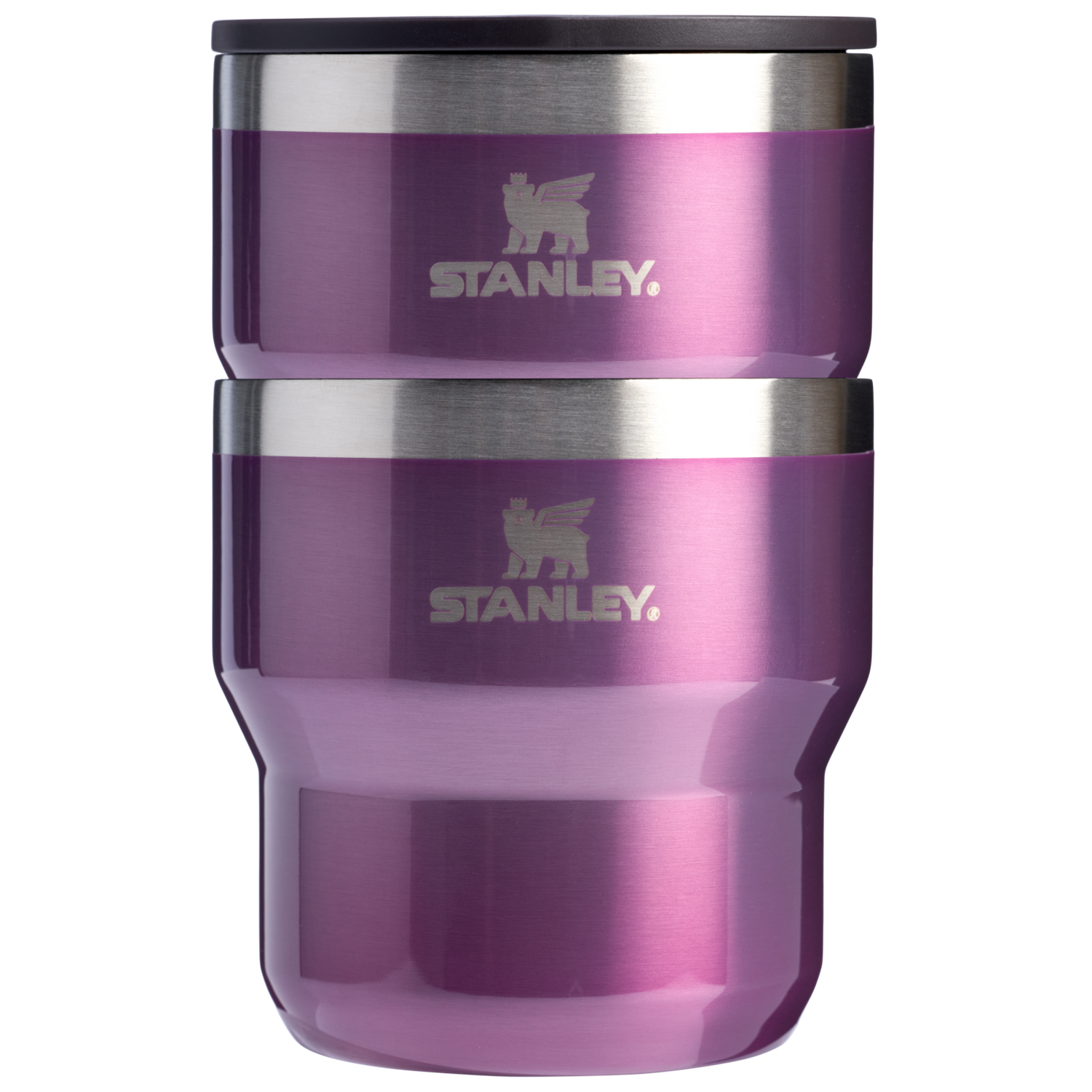 Stanley 1913 The Stay-Hot Stacking Cup 2-Piece Set 10 OZ in Wisteria Shine | View 1