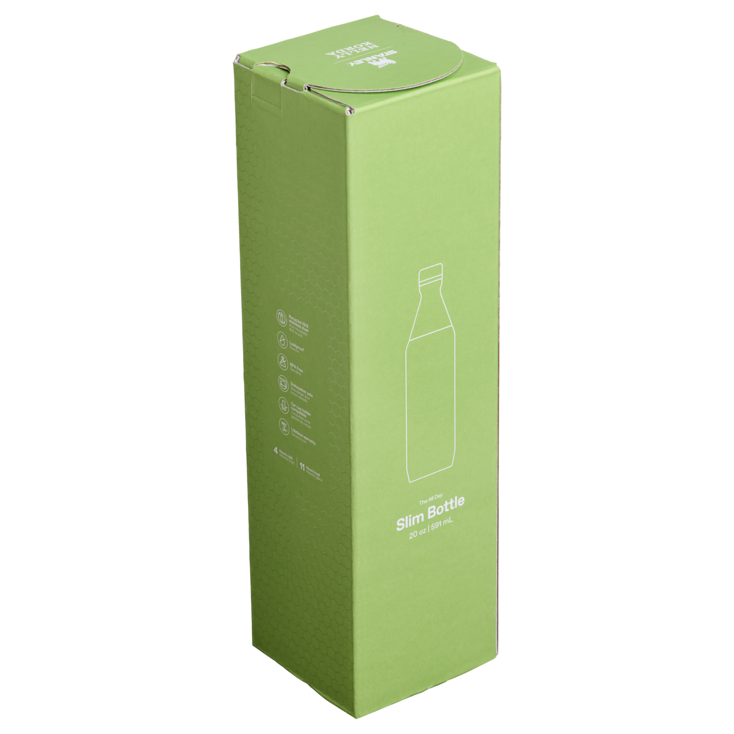 Stanley 1913 The Stanley 1913 x Nelly Korda All Day Slim Bottle 20 OZ in Nelly Korda Pinstripe | View 6