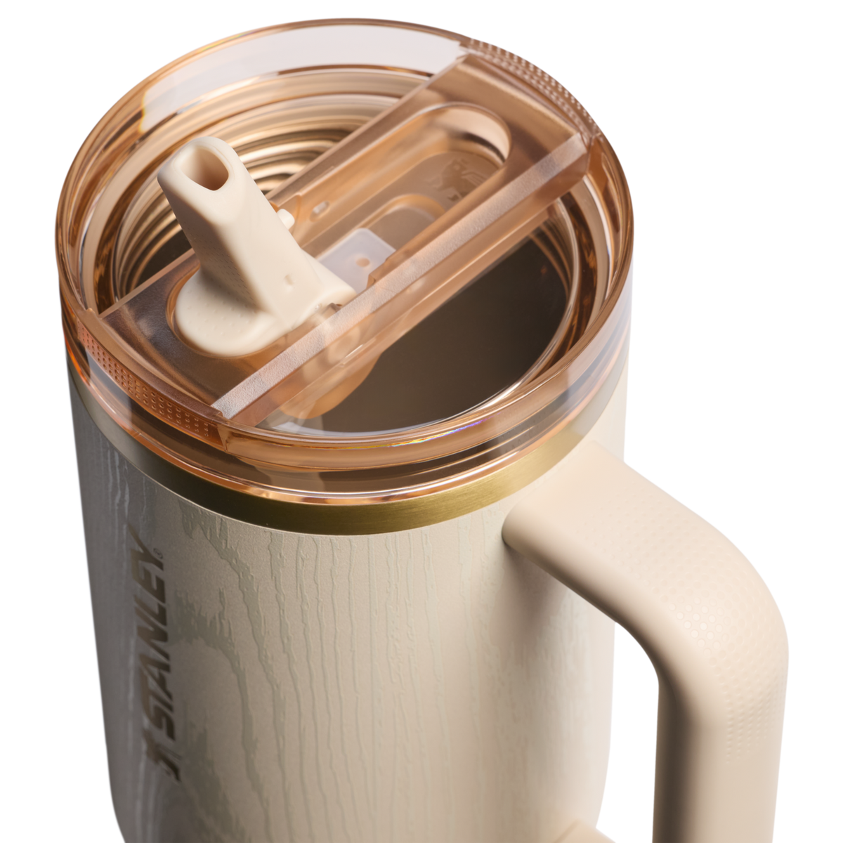Stanley 1913 The Cheers & Cheer Quencher ProTour Flip Straw Tumbler 40 OZ in Birch Woodgrain