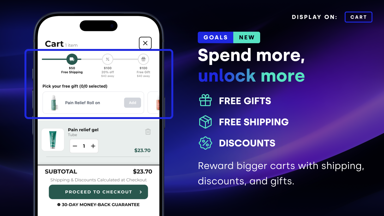 Buy more unlock more