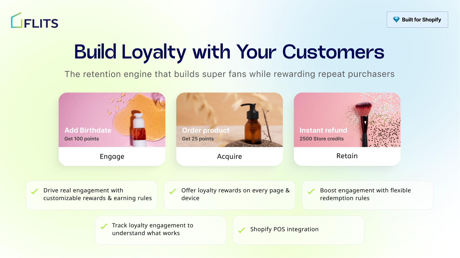 Fulfilling all loyalty needs of Shopify merchant