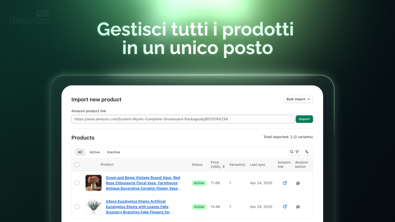 Prezzi Importatore Amazon