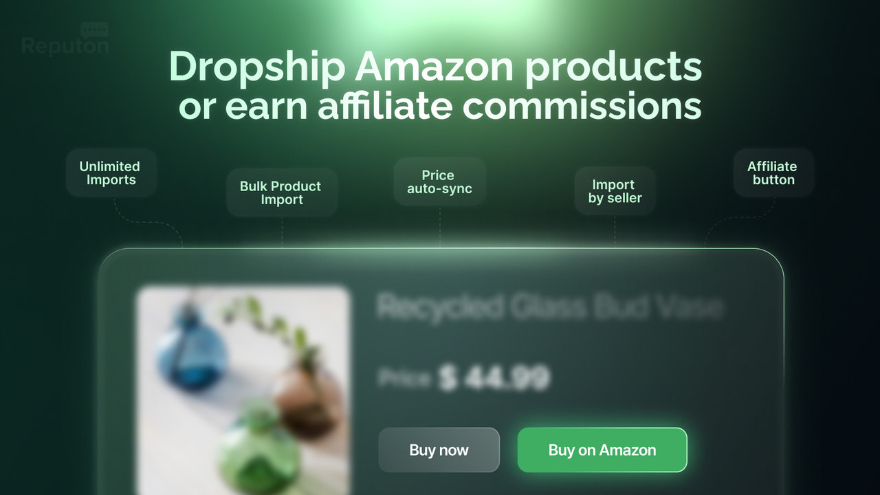 Reputon Amazon-tuote-tuonti