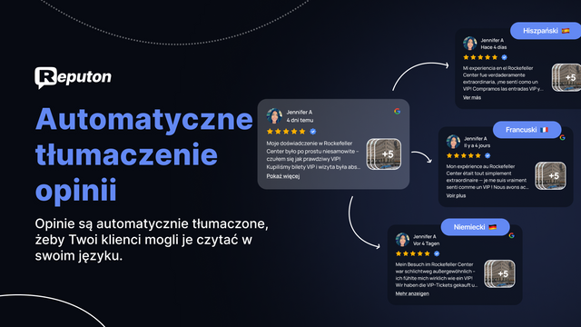 Odpowiedzi AI na opinie Google