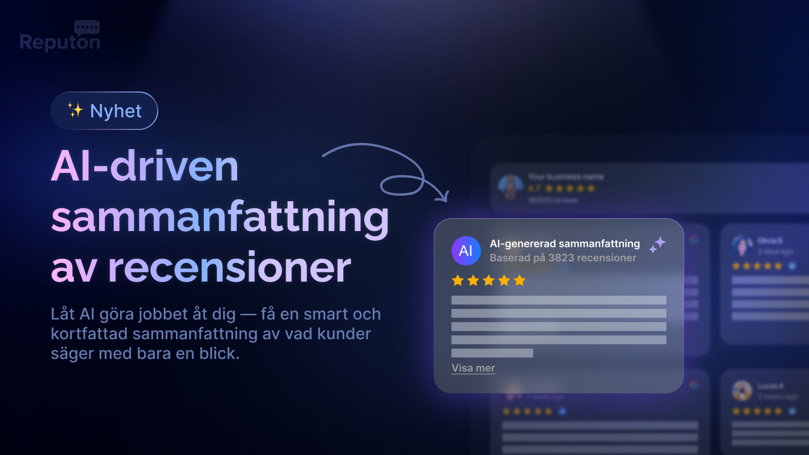 Google-recensioner AI-sammanfattning