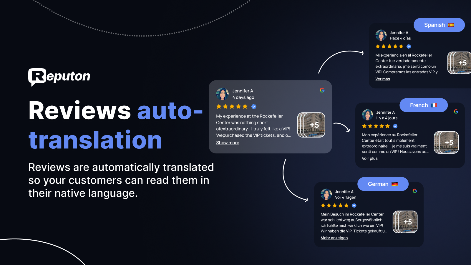 Shopify Google reviews auto translate
