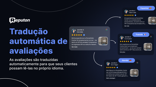 tradução automática de avaliações do Google