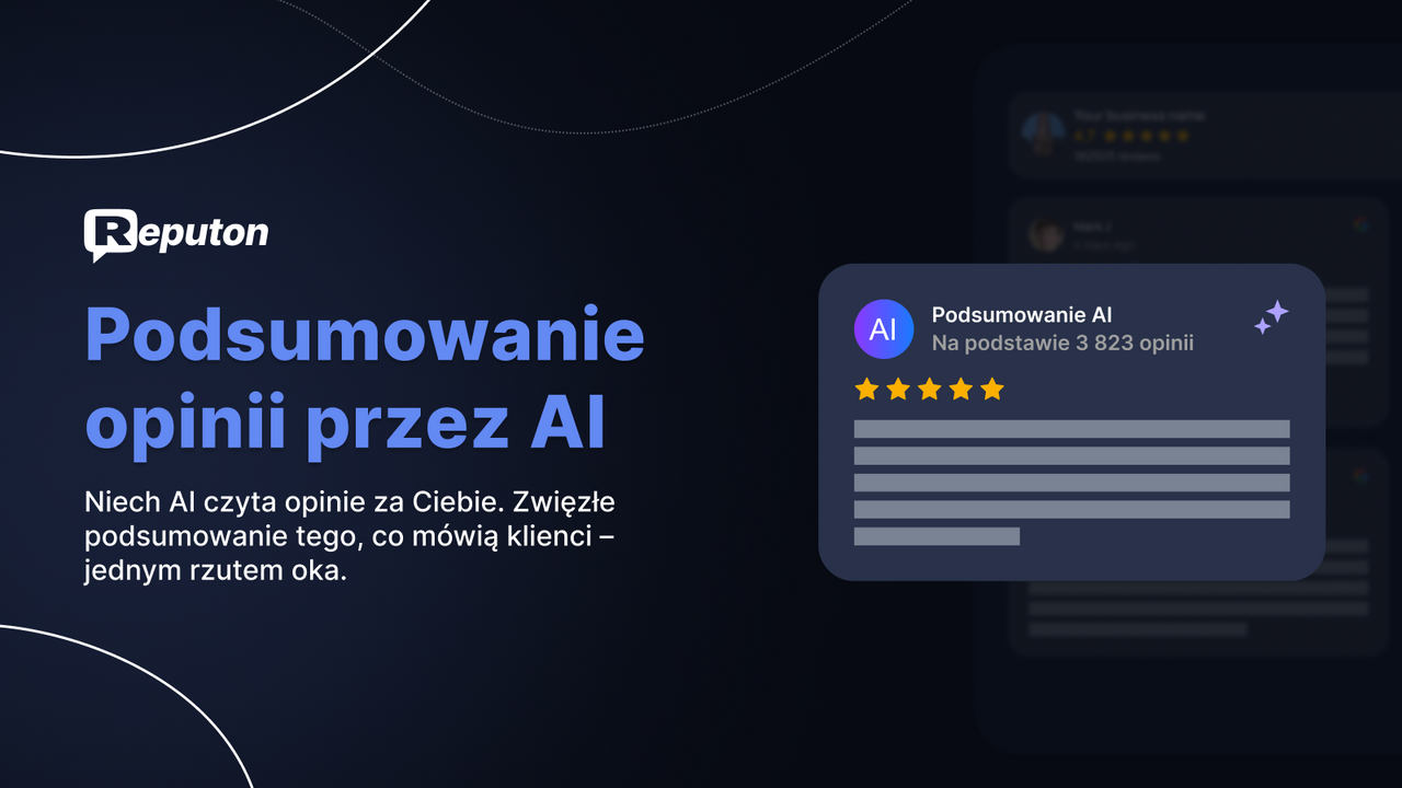 AI podsumowanie opinii Google
