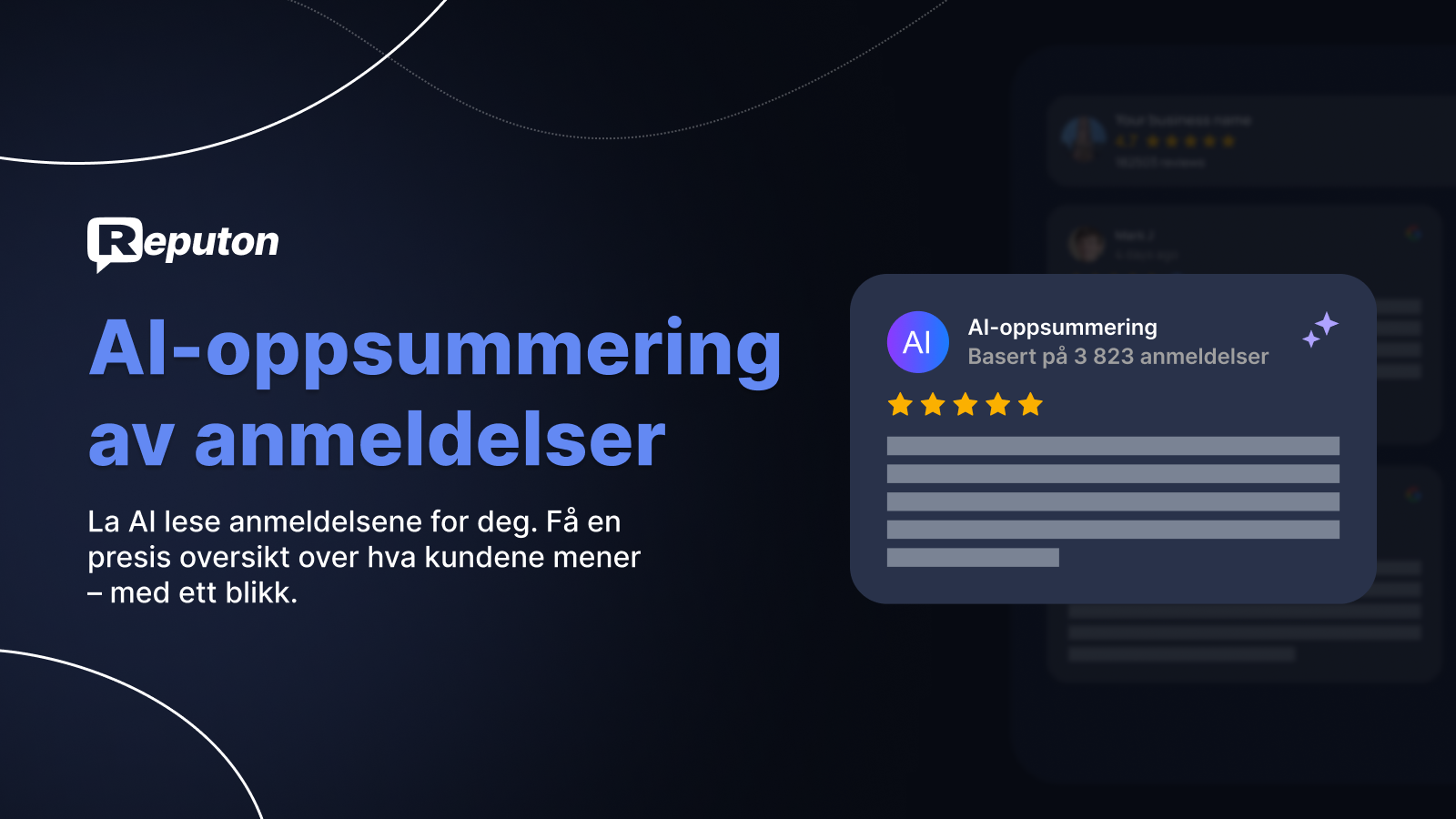 Google-anmeldelser AI-sammendrag