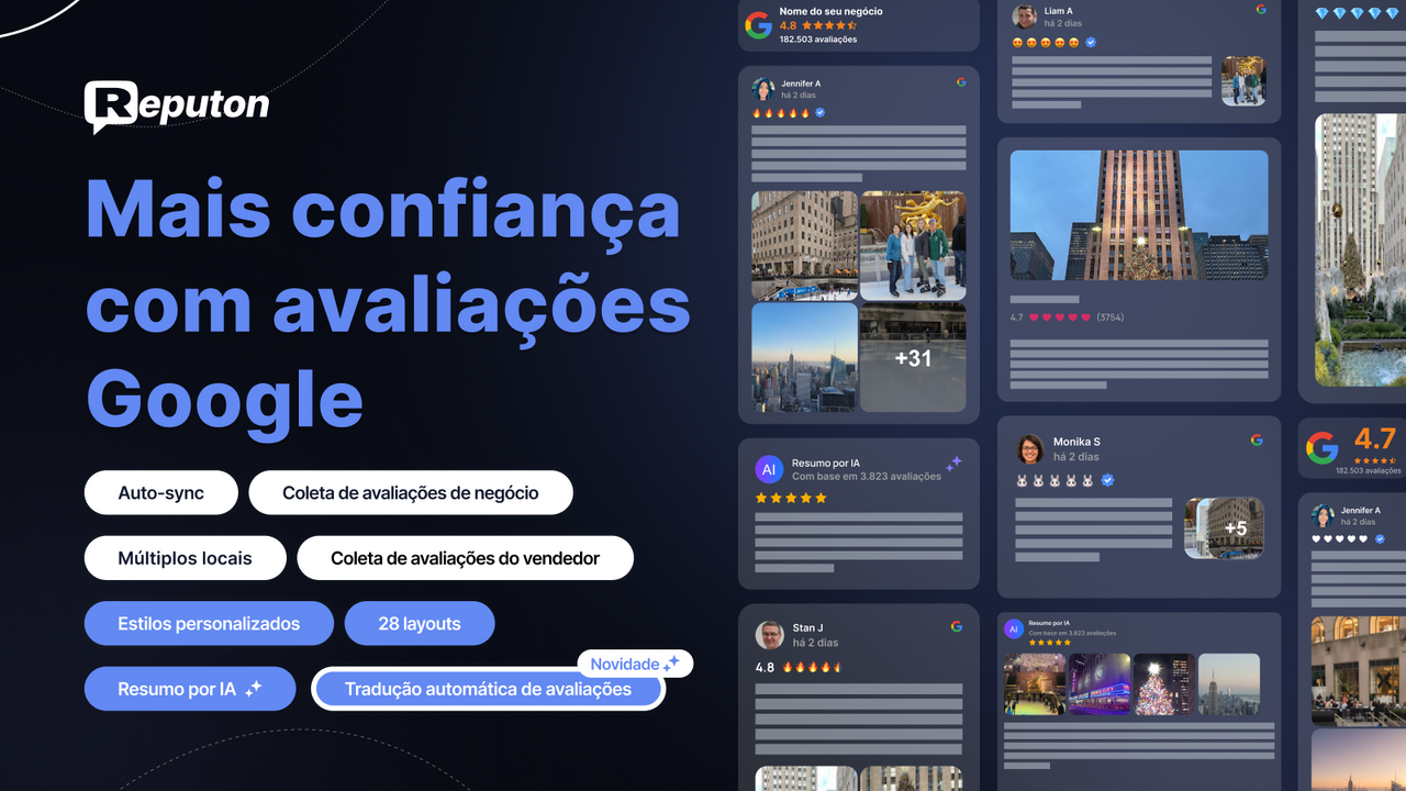 Google Reviews - Avaliações