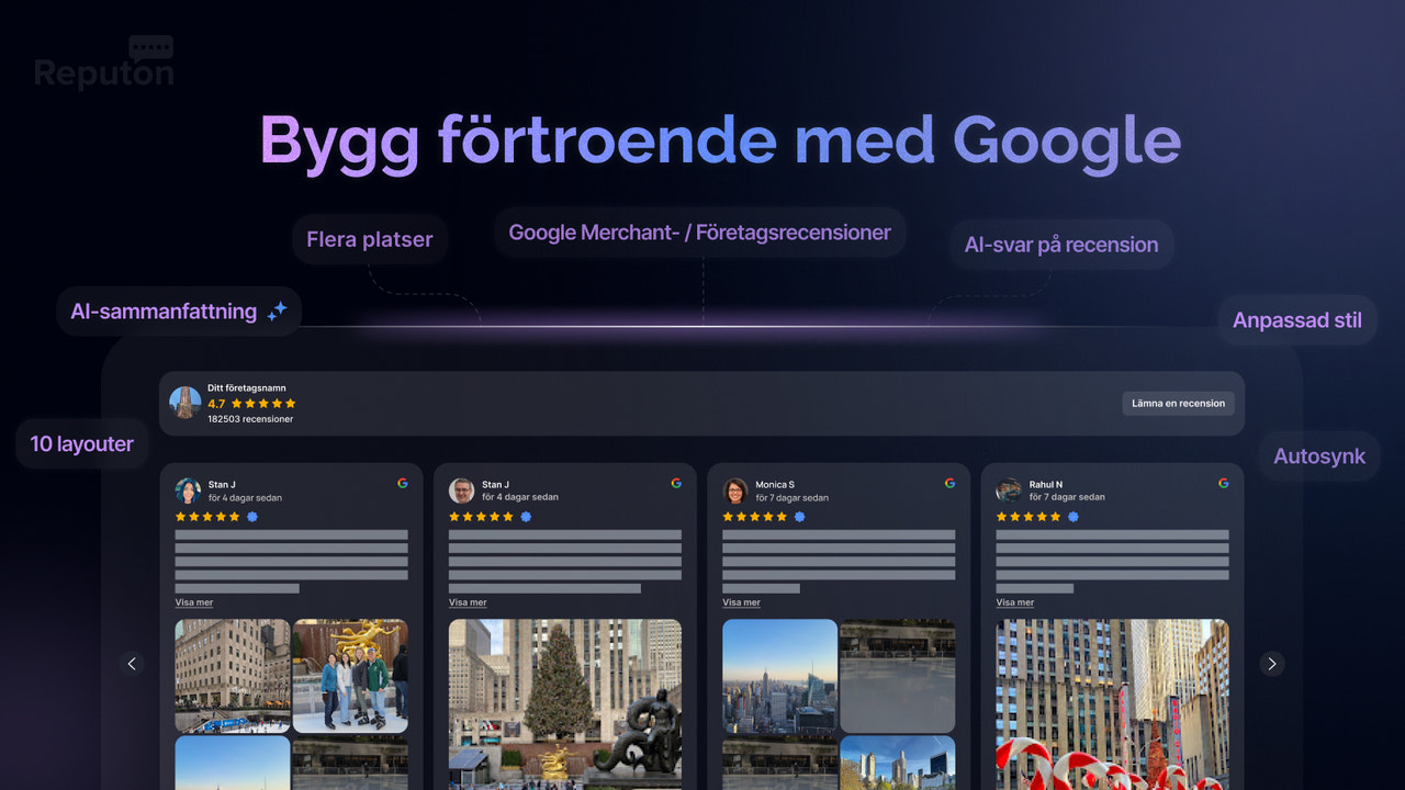 Google-recensioner av Reputon