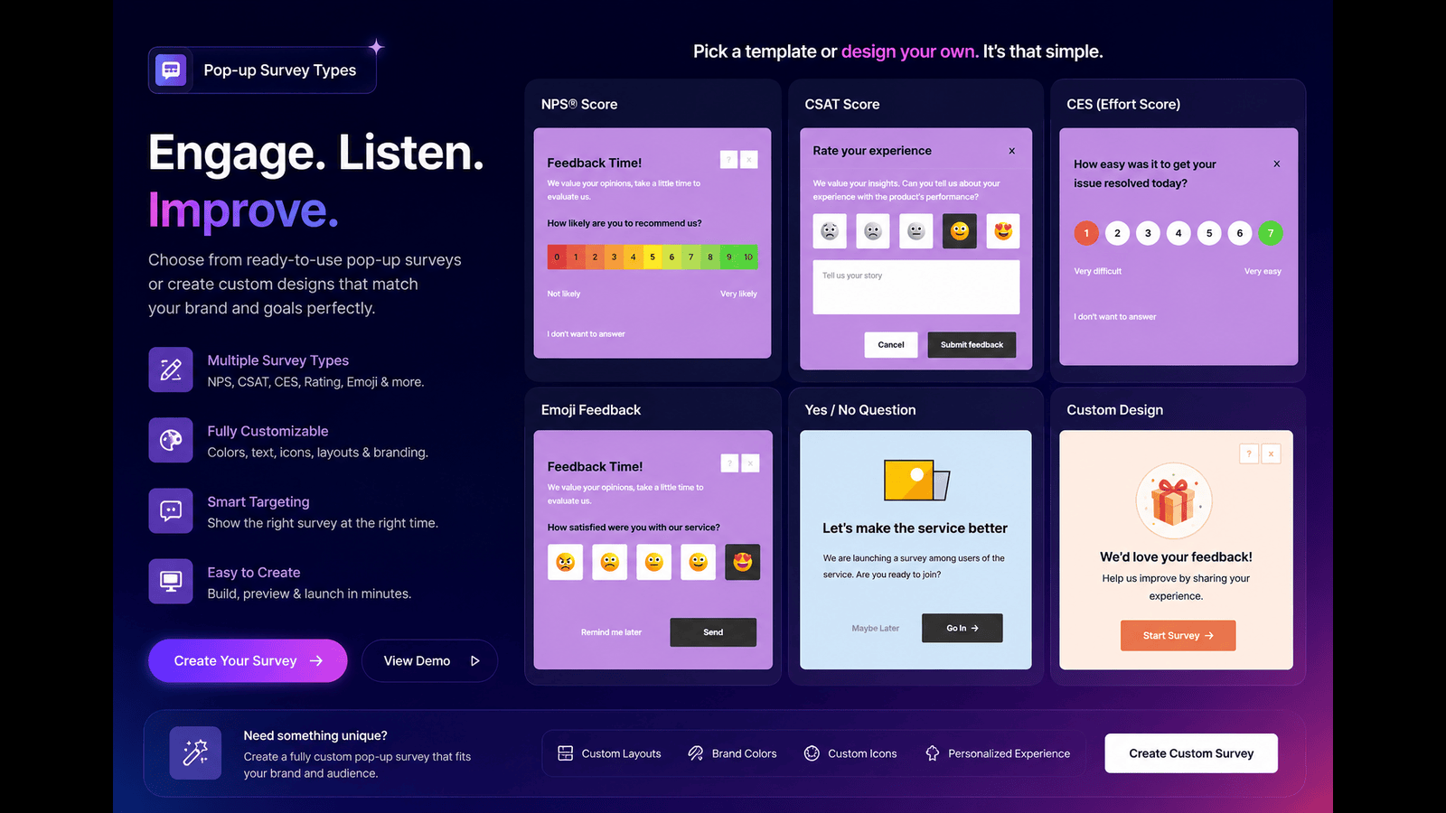 post purchase survey,customer feedback,NPS,customer insights