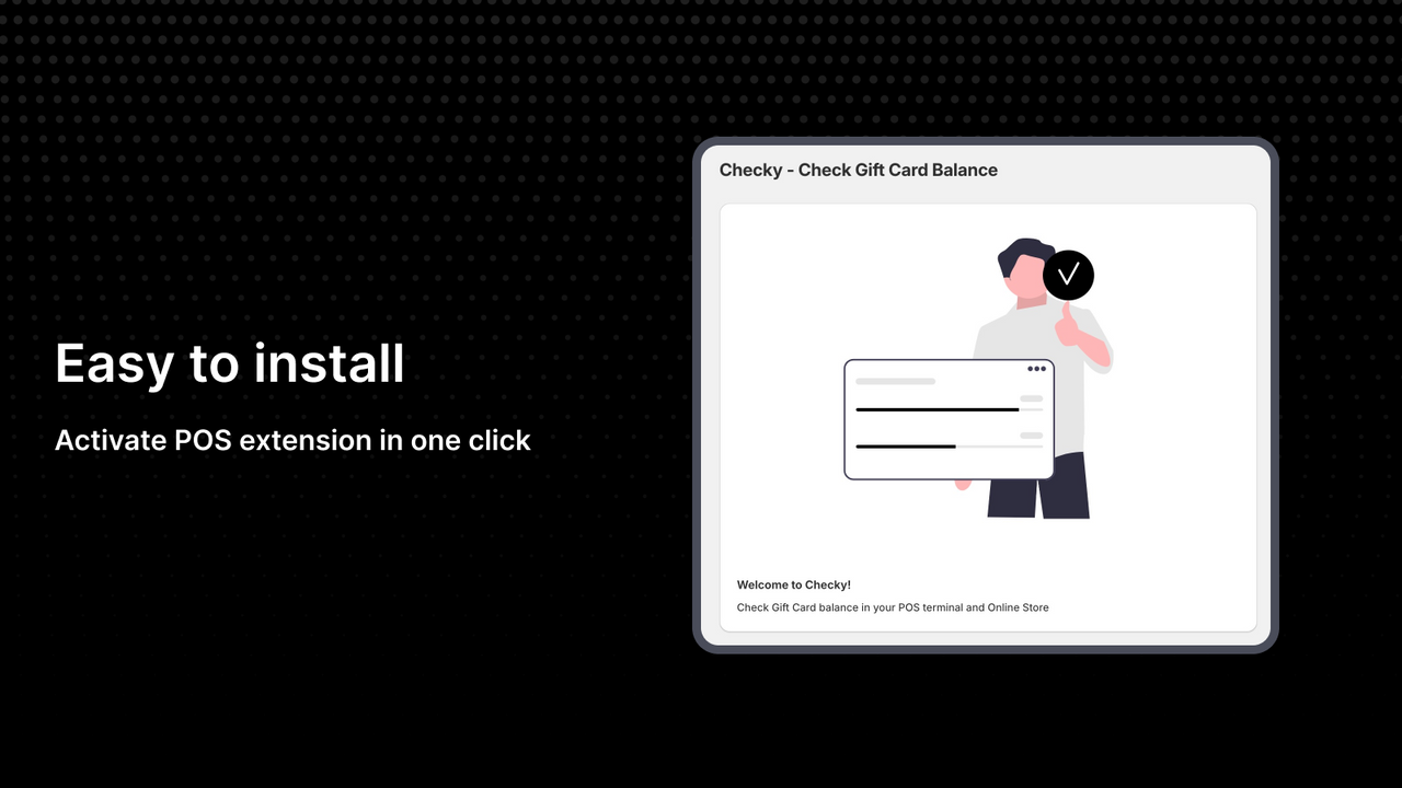 Easy to install