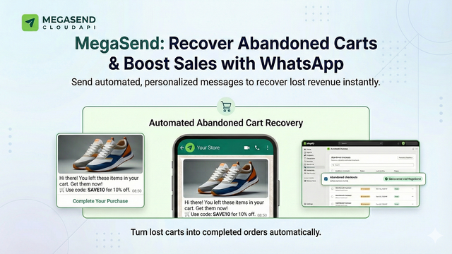 Recover abandoned Shopify carts with WhatsApp automation