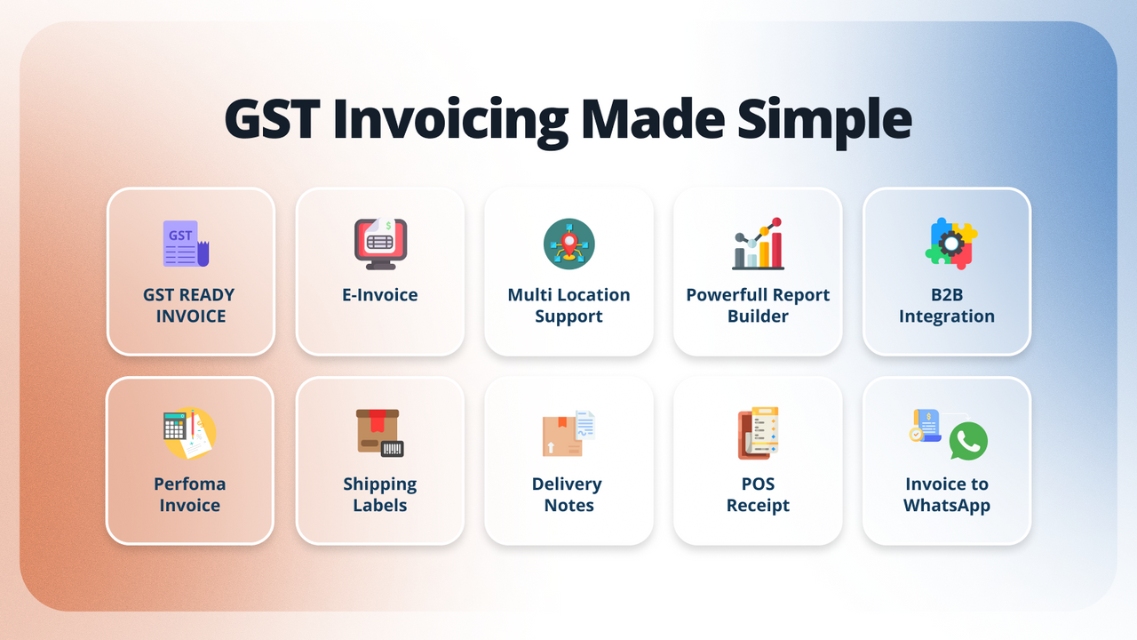 GST Invoice India by Webplanex