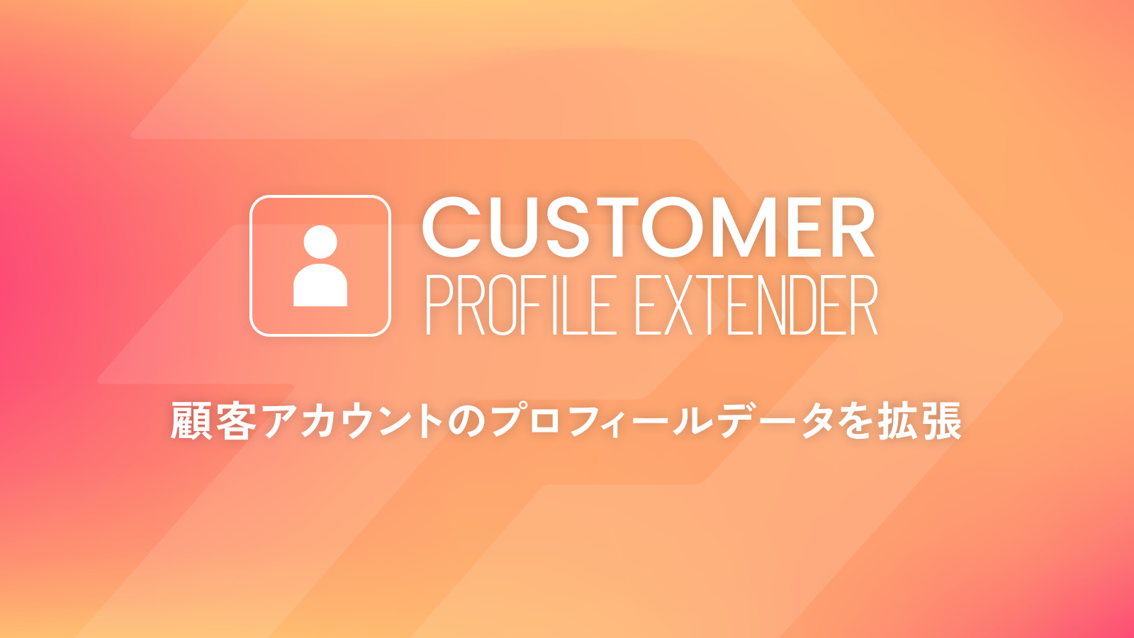 Customer Profile Extenderの機能概要