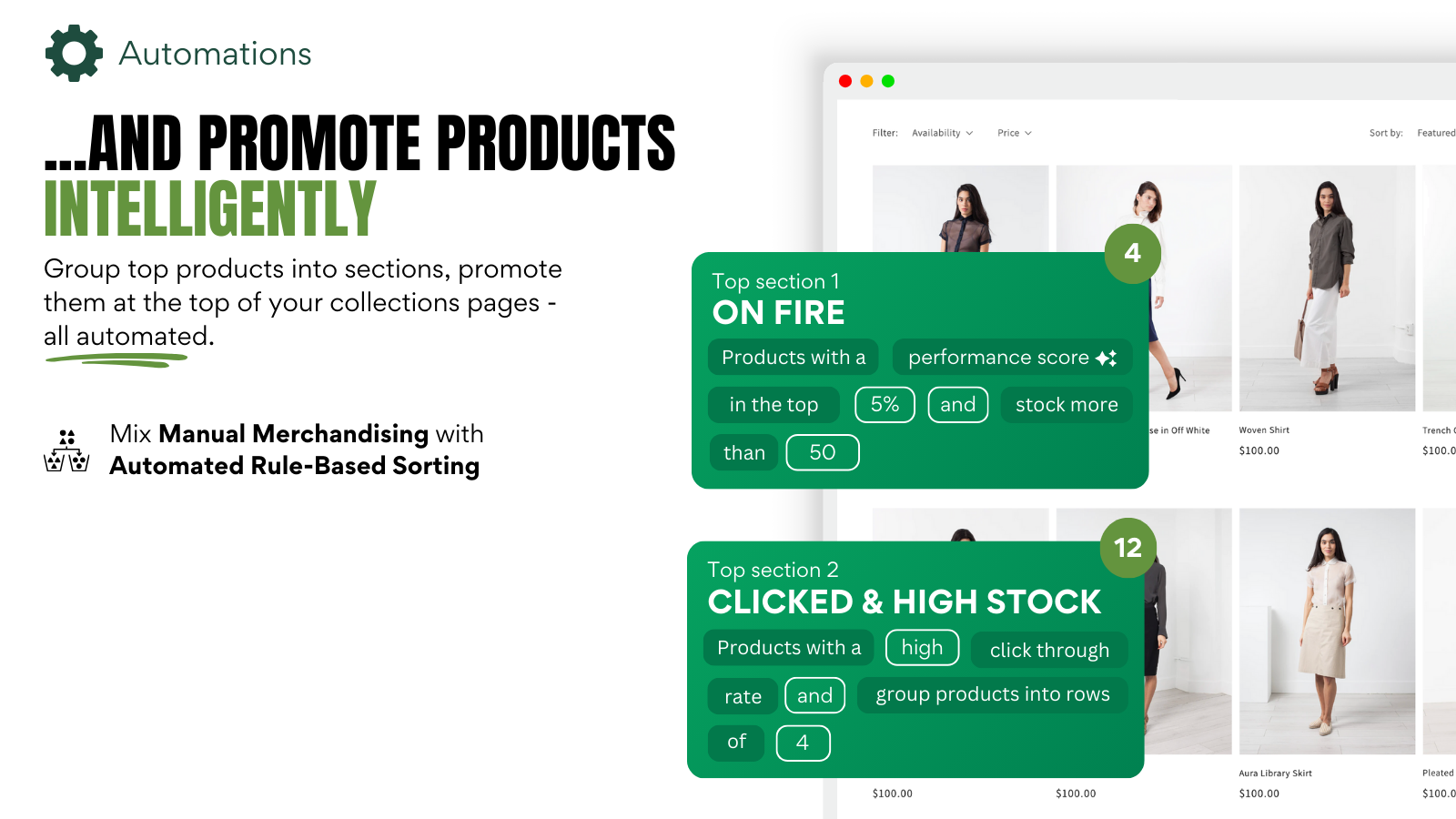 Promote well-selling products