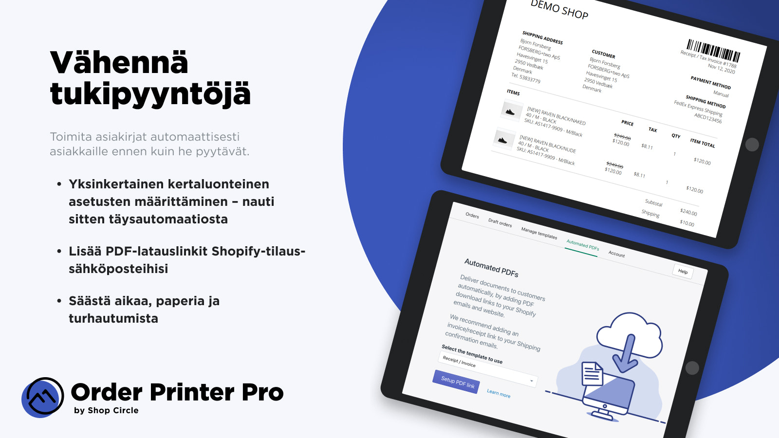 Automaatio: Toimita asiakirjat automaattisesti ennen pyyntöä