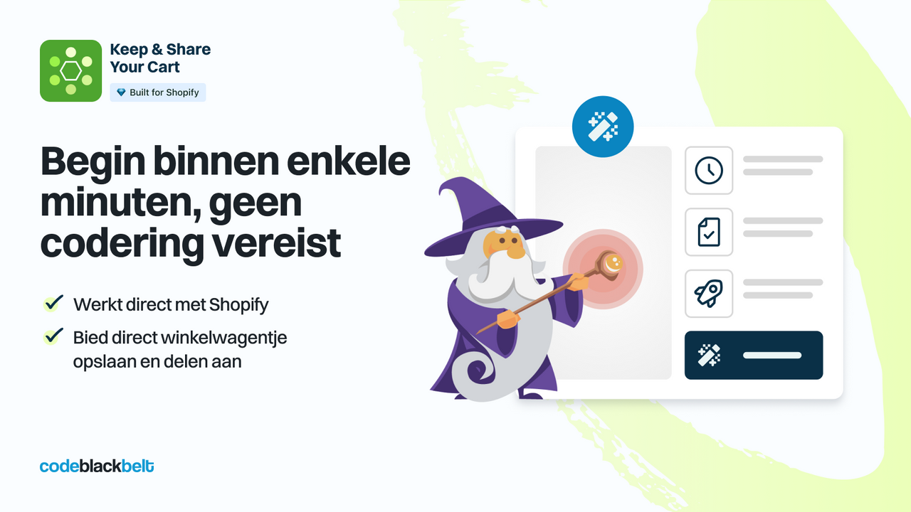 Ga binnen enkele minuten aan de slag – geen codering vereist