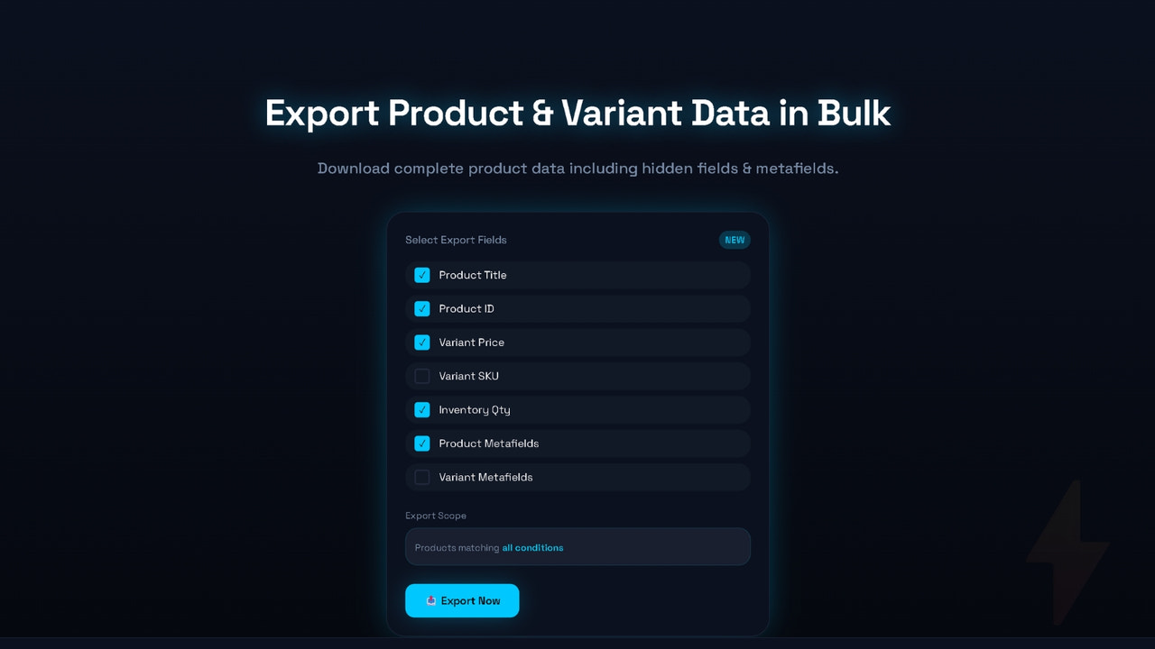 export products