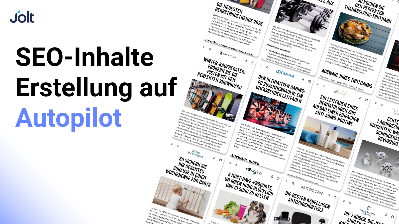 SEO-Content automatisch erstellen