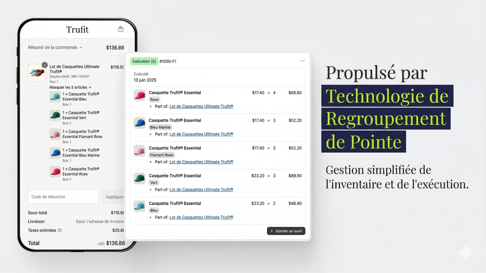 La technologie Shopify la plus récente pour vos bundles