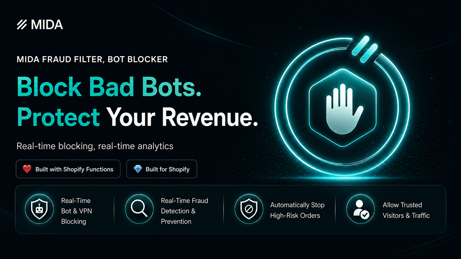 All-in-one access control, VPN blocker & visitor analytics