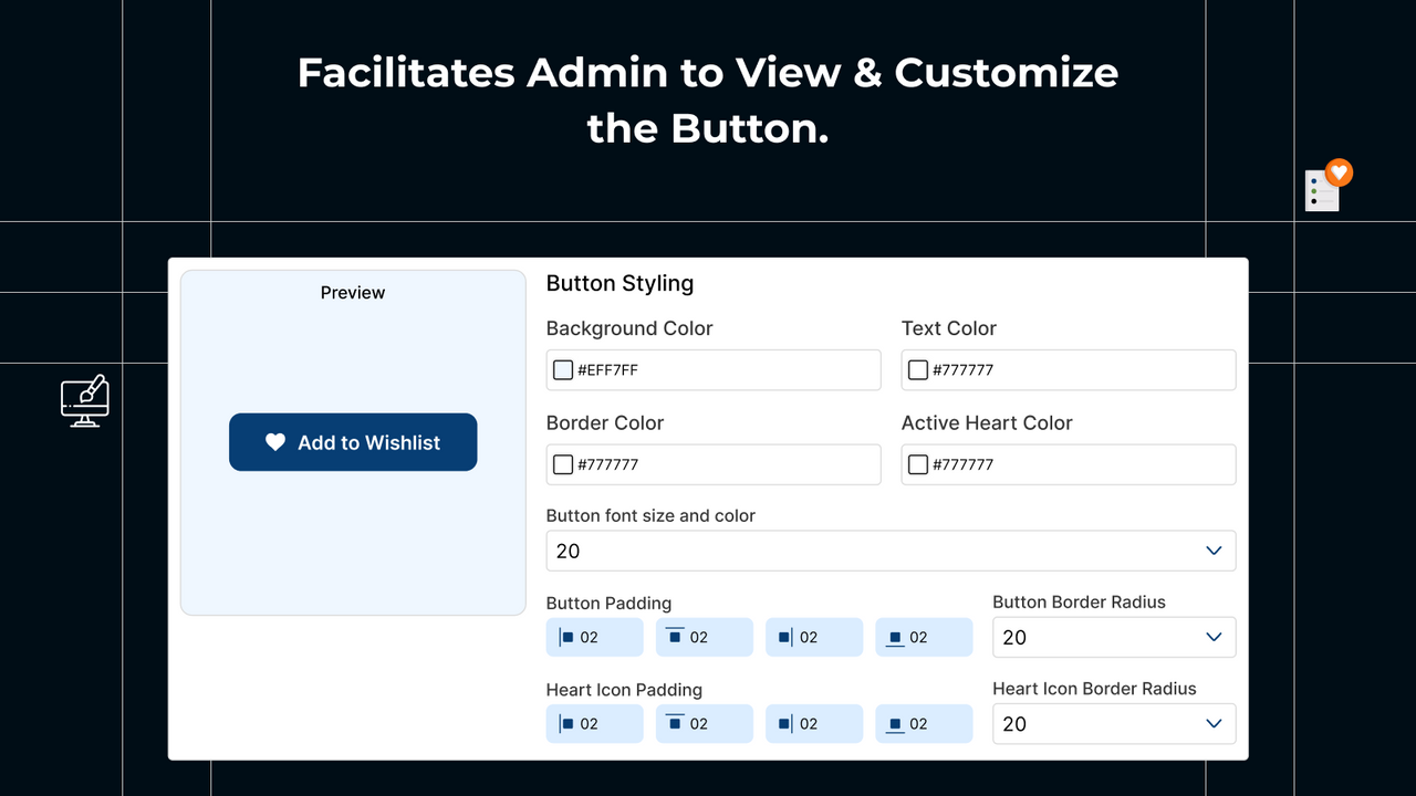 Customize Buttons