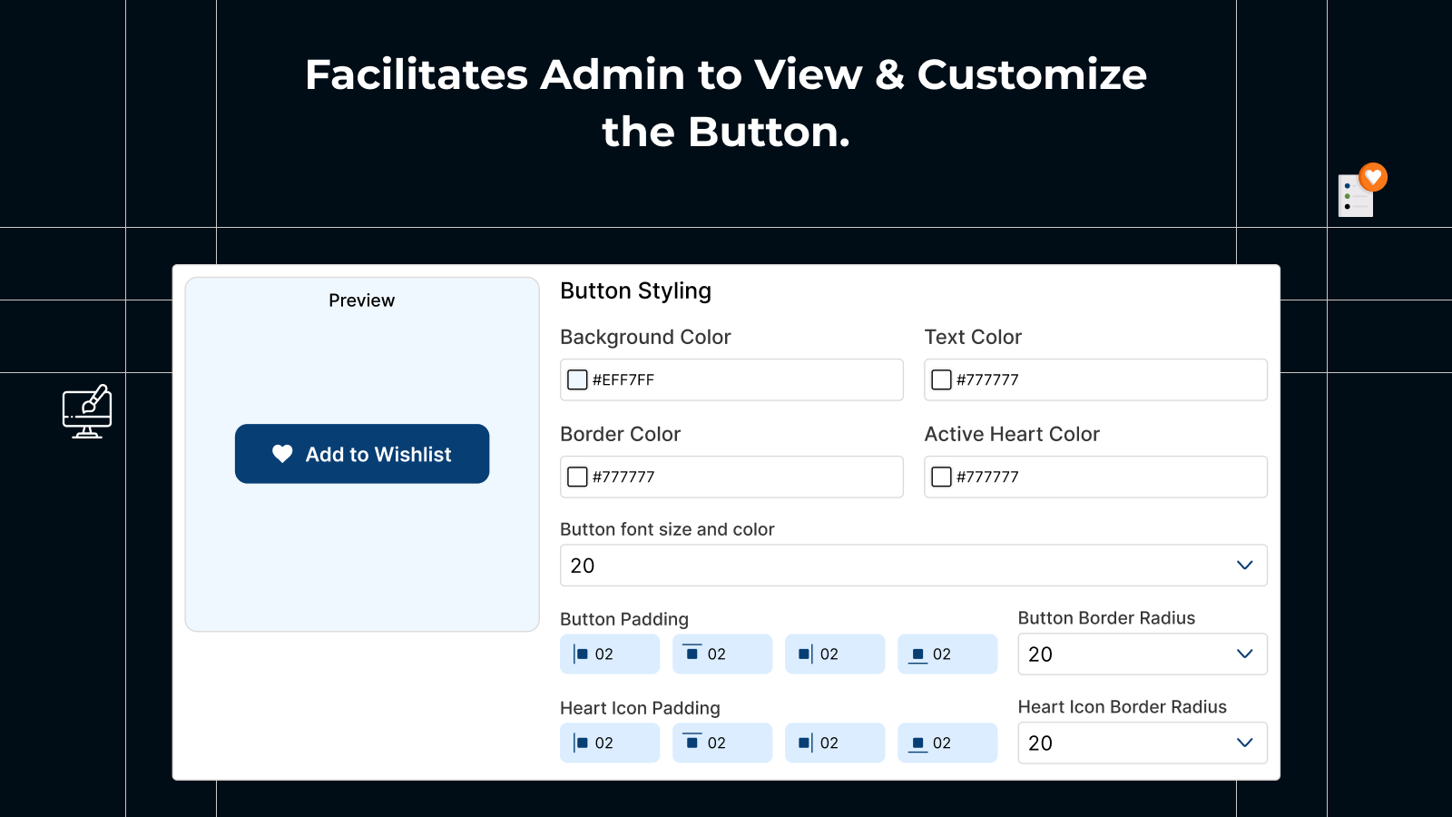 Customize Buttons