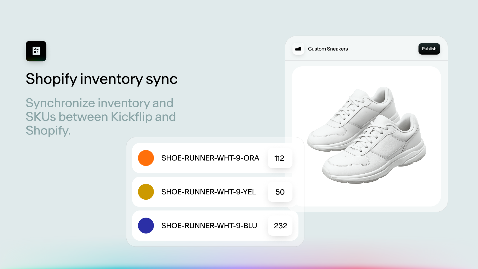 Shopify inventory sync | Sync inventory & SKUs with Shopify.