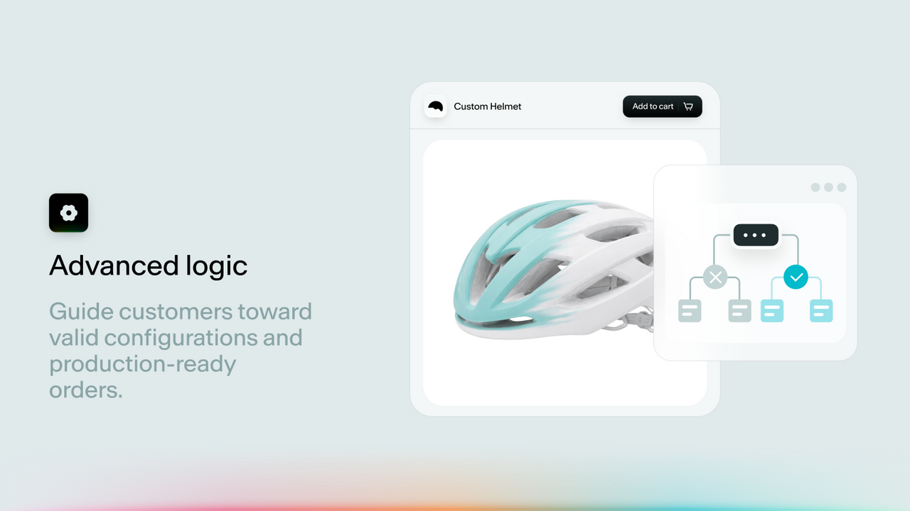 Advanced logic | Guide customers to valid orders.