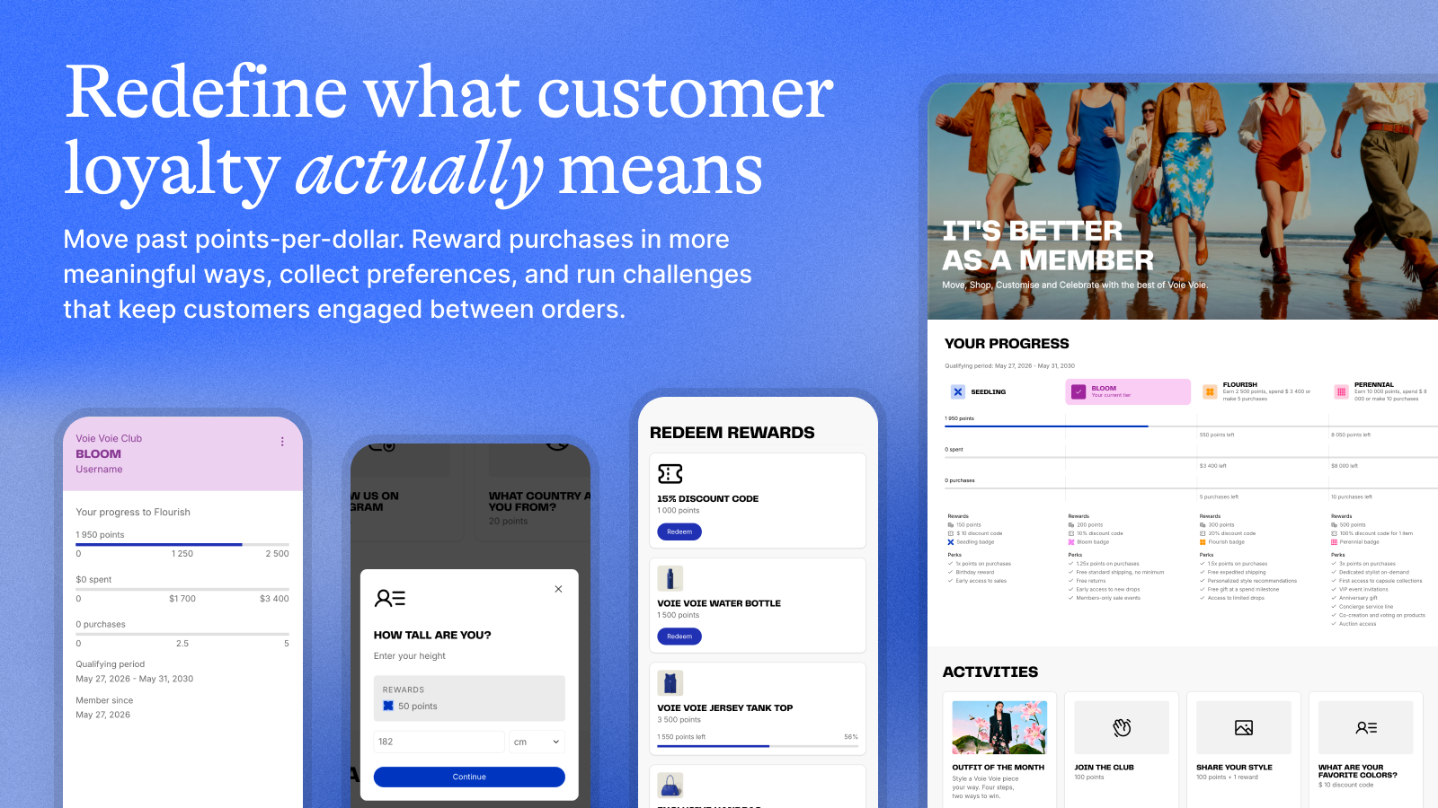 Loyalty that goes beyond the traditional points-per-dollar spent