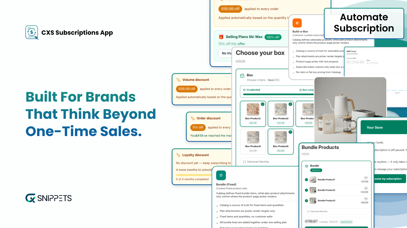 CXS Subscriptions App Banner