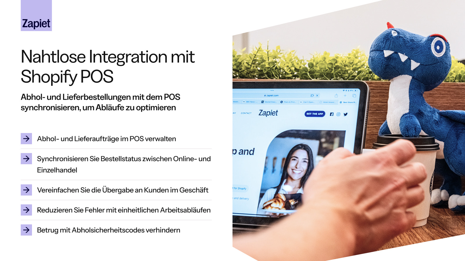 Shopify POS-Integration für Abhol- und Lieferbestellungen