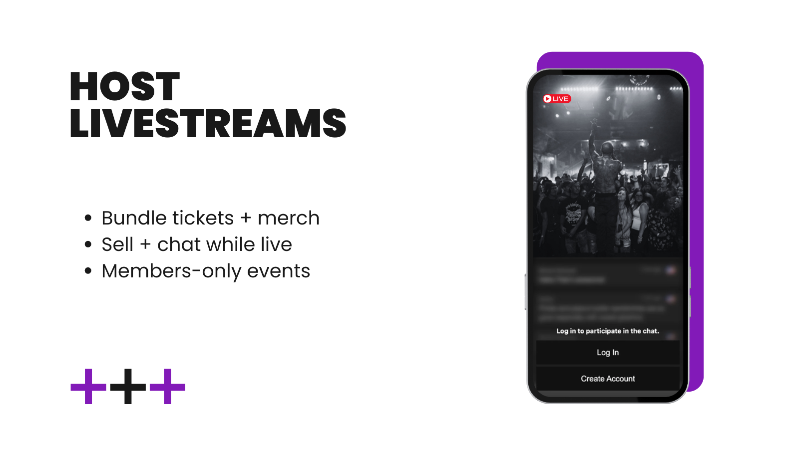Host Livestreams
