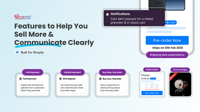Supercharge in-stock flows in Shopify with a preorder
