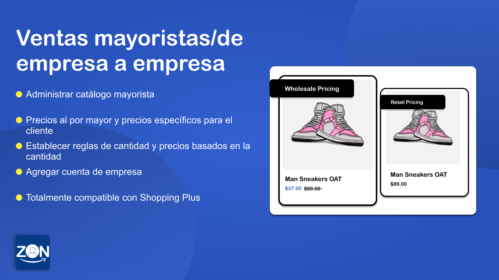 Venta al por mayor B2B para la aplicación de la tienda Shopify