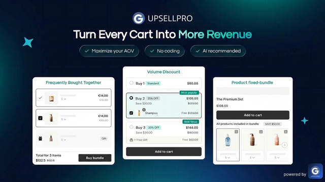 Show a one-click post-purchase upsell to every shopper without c