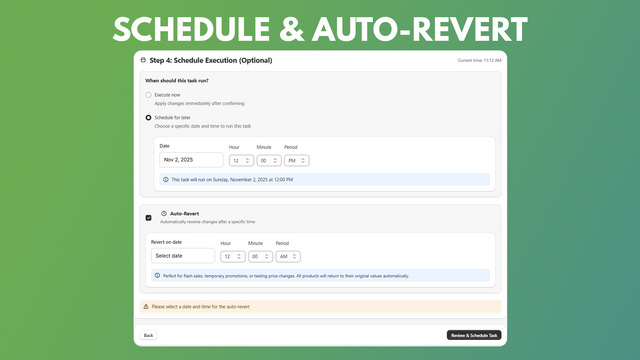 bulk product edit automation variant fields
