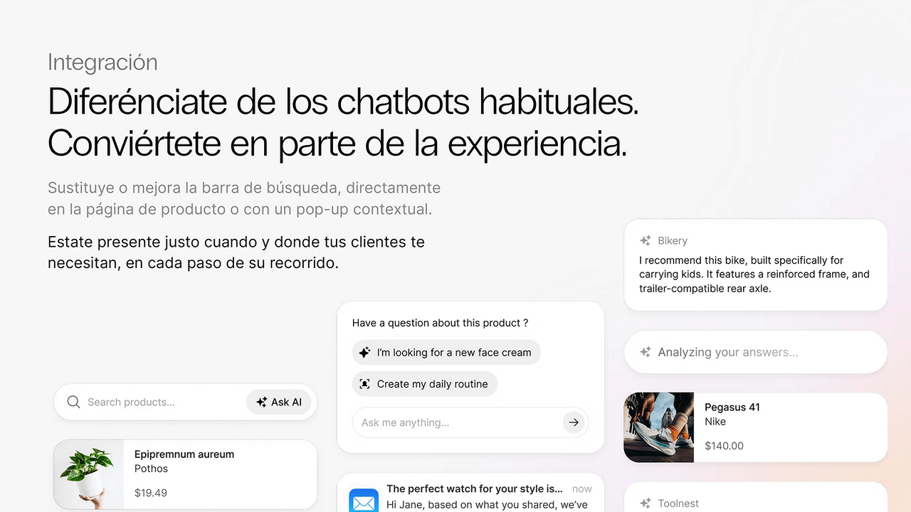 Destaca frente a los agentes tradicionales.