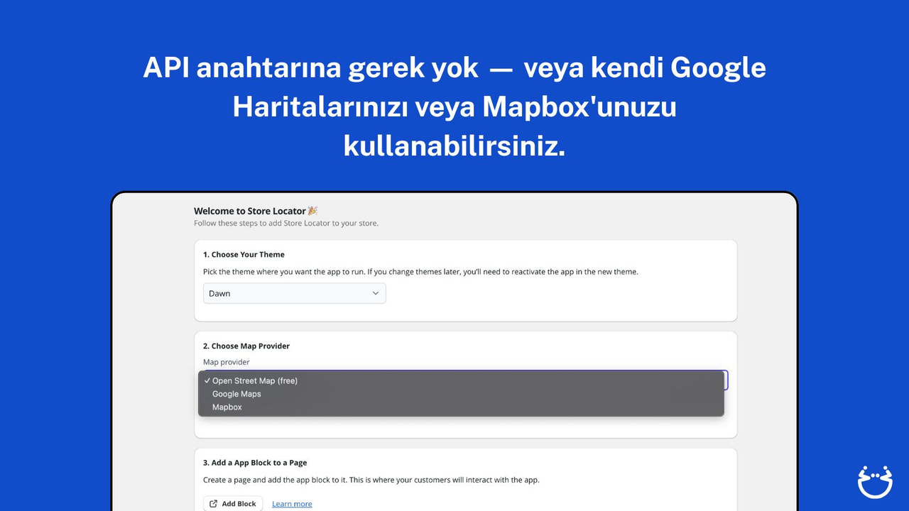 shopify store locator magaza harita